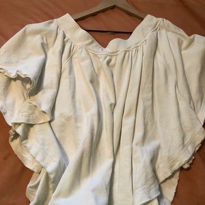 Free people off the sleeve tee